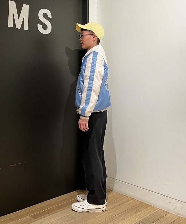 土田 達也さんの「BEAMS WOMEN｜BEAMS BOY / ポリエステル ウール シンチ バック スラックス」を使ったコーディネート