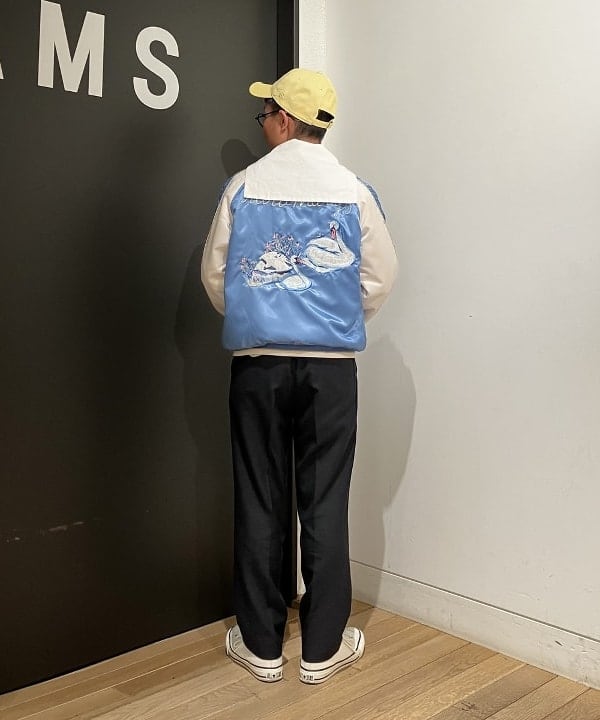 土田 達也さんの「BEAMS WOMEN｜BEAMS BOY / ポリエステル ウール シンチ バック スラックス」を使ったコーディネート