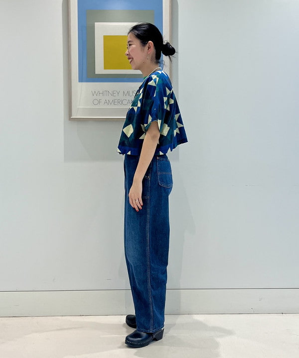 ミナミマリコさんの「BEAMS WOMEN｜ボーイ ベーシック Tシャツ」を使ったコーディネート