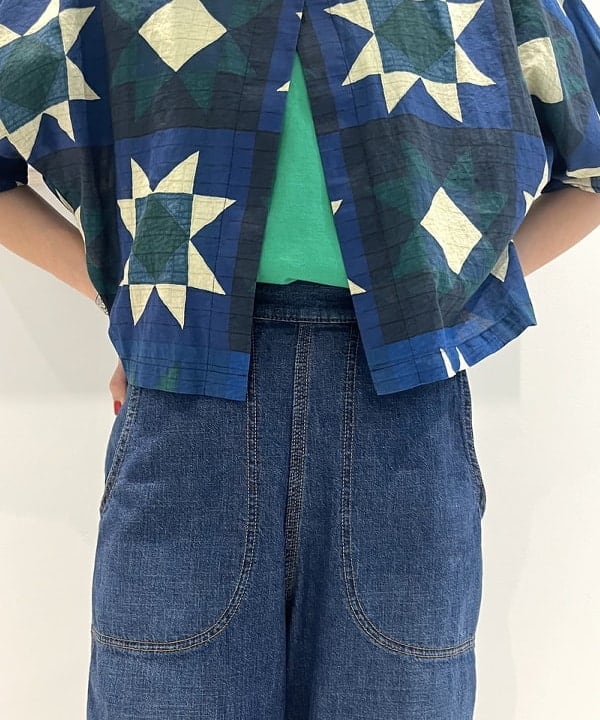 ミナミマリコさんの「BEAMS WOMEN｜ボーイ ベーシック Tシャツ」を使ったコーディネート