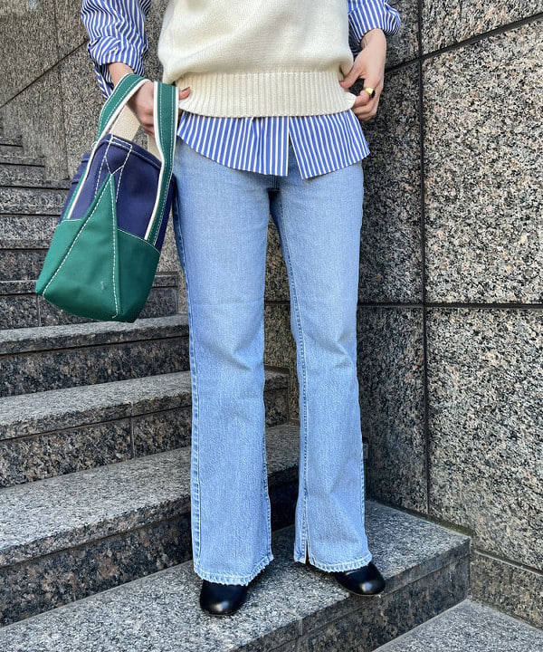 篠崎 香月さんの「BEAMS WOMEN｜L.L.Bean / Deep Bottom Deluxe Boat and Tote S」を使ったコーディネート