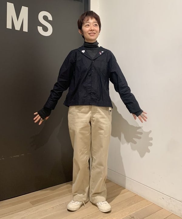 矢野(青木)優香さんの「BEAMS WOMEN｜」を使ったコーディネート