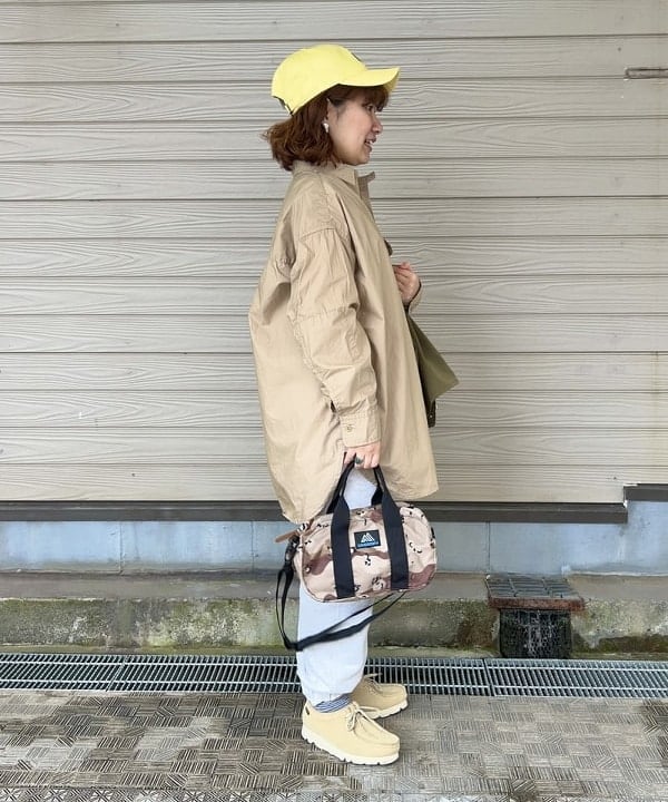 まつむさんの「BEAMS WOMEN｜コットン サーマル クルーネック ロングスリーブ Tシャツ」を使ったコーディネート