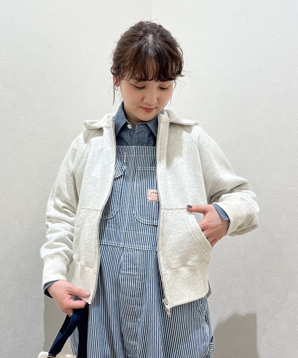るーたまさんの「BEAMS WOMEN｜BUZZ RICKSON'S / 別注 シャンブレー ロングスリーブ シャツ」を使ったコーディネート