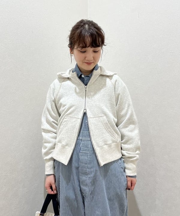 るーたまさんの「BEAMS WOMEN｜BUZZ RICKSON'S / 別注 シャンブレー ロングスリーブ シャツ」を使ったコーディネート
