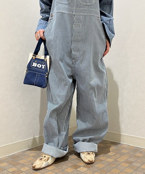 るーたまさんの「BEAMS WOMEN｜BUZZ RICKSON'S / 別注 シャンブレー ロングスリーブ シャツ」を使ったコーディネート