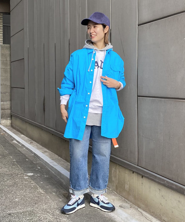Kaoru Sakumaさんの「BEAMS WOMEN｜Healthknit × BEAMS BOY / ワッフル プルオーバー パーカ」を使ったコーディネート