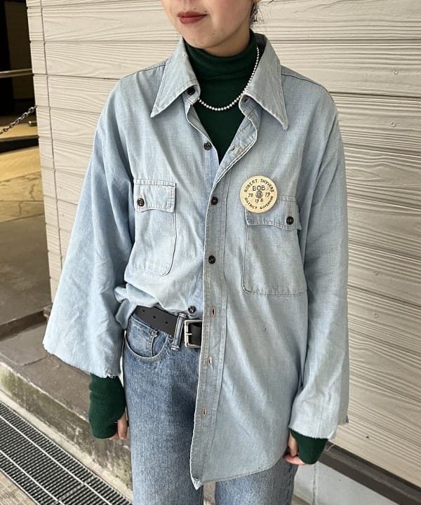 ミナミマリコさんの「BEAMS WOMEN｜orSlow / 別注 No.8 DENIM」を使ったコーディネート