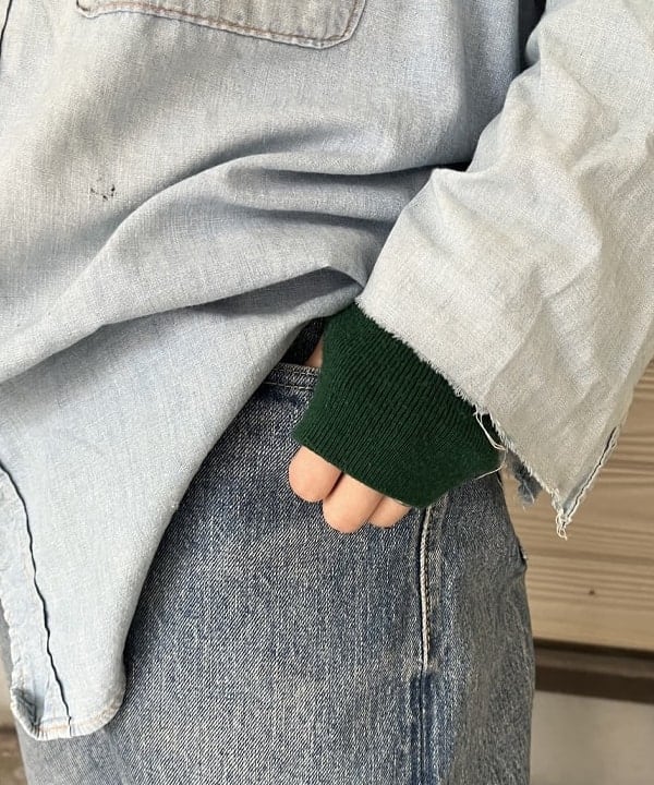 ミナミマリコさんの「BEAMS WOMEN｜orSlow / 別注 No.8 DENIM」を使ったコーディネート