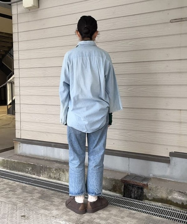 ミナミマリコさんの「BEAMS WOMEN｜orSlow / 別注 No.8 DENIM」を使ったコーディネート