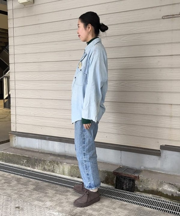 ミナミマリコさんの「BEAMS WOMEN｜orSlow / 別注 No.8 DENIM」を使ったコーディネート