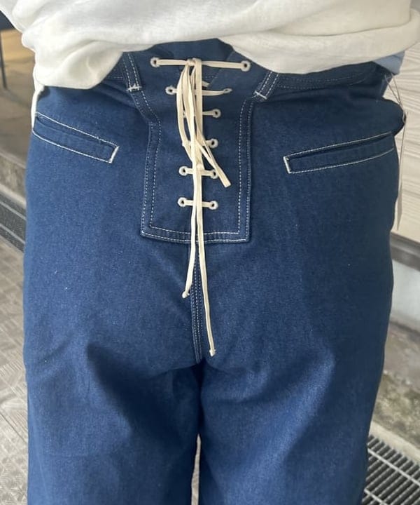 おとむさんの「BEAMS WOMEN｜BEAMS BOY / オーバーオール プリントポーチ」を使ったコーディネート