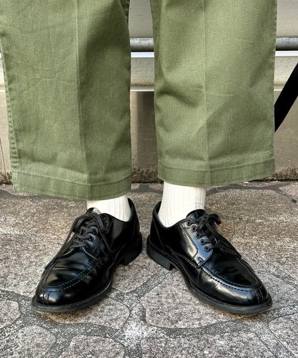 ナツハさんの「BEAMS WOMEN｜BEAMS BOY / ミリタリー リブ ロングソックス」を使ったコーディネート