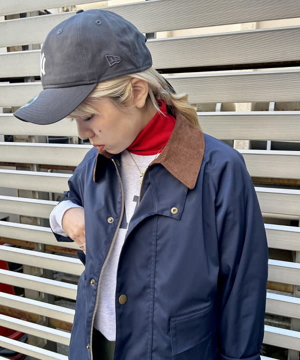 ナツハさんの「BEAMS WOMEN｜BEAMS BOY / ミリタリー リブ ロングソックス」を使ったコーディネート