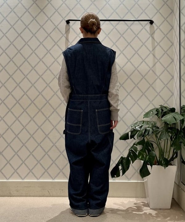 たぐみさんの「BEAMS WOMEN｜ブロード リブ クルーネック スウェット」を使ったコーディネート