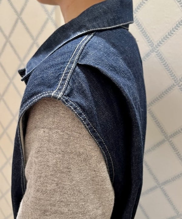 たぐみさんの「BEAMS WOMEN｜ブロード リブ クルーネック スウェット」を使ったコーディネート