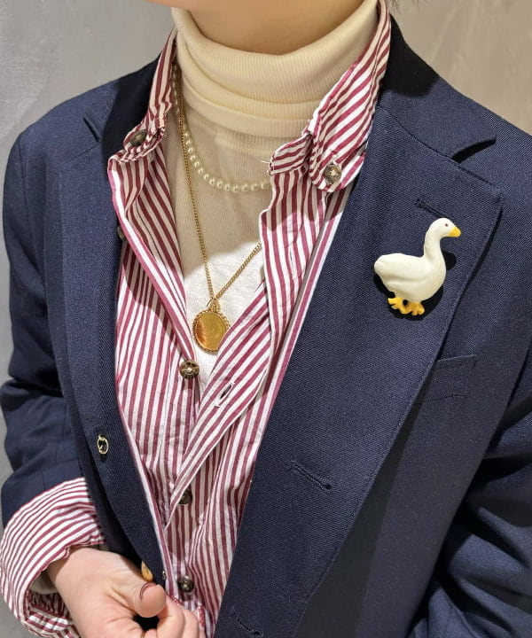 吉野 多恵さんの「BEAMS WOMEN｜BEAMS BOY / パールチョーカー セット」を使ったコーディネート