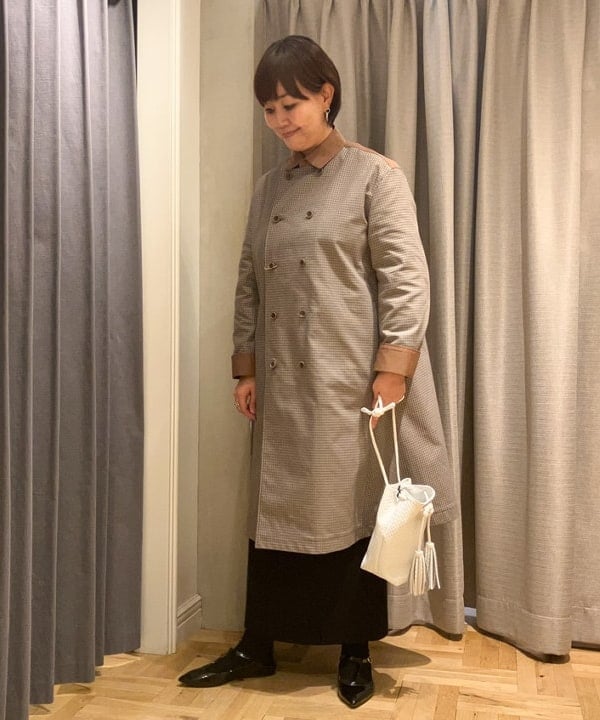 藤井 裕実子さんの「BEAMS WOMEN｜NOMADIS / LIEN イントレチャート  バッグ」を使ったコーディネート