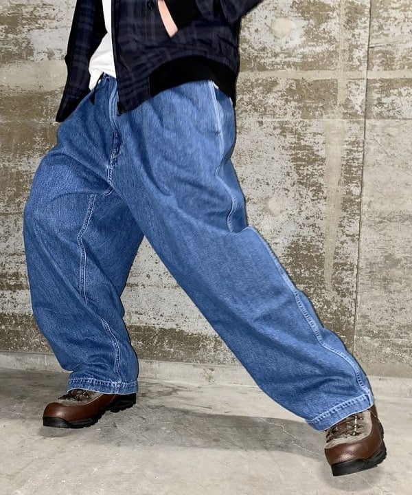 りゅうりゅうさんの「BEAMS WOMEN｜BEAMS / ユーズドライク バルーンデニム」を使ったコーディネート