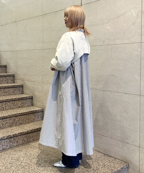 篠崎 香月さんの「BEAMS WOMEN｜VIOLAd’ORO / ジーノ メッシュ トートバッグ M」を使ったコーディネート