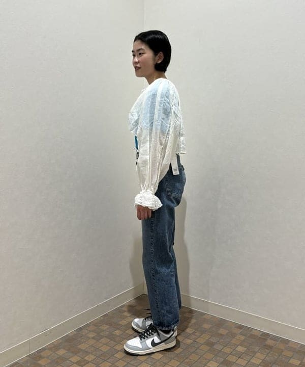 葵さんの「BEAMS WOMEN｜BEAMS BOY / オーバーオール プリントポーチ」を使ったコーディネート