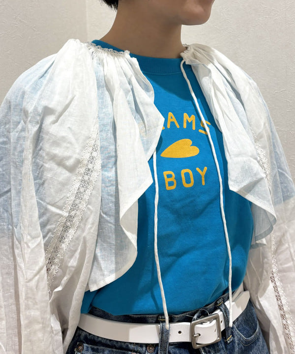 葵さんの「BEAMS WOMEN｜BEAMS BOY / オーバーオール プリントポーチ」を使ったコーディネート