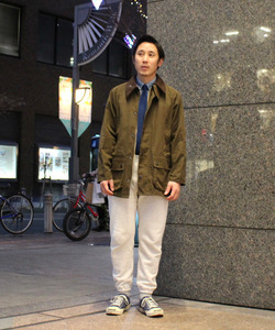 BEAMS F（ビームスF）Barbour × BEAMS F / 別注 BEDALE CLASSIC FIT ...