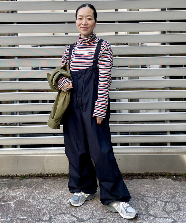 コウリキ　マミさんの「BEAMS WOMEN｜BEAMS BOY / US ARMY オーバー パンツ」を使ったコーディネート