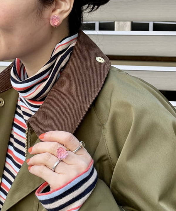 コウリキ　マミさんの「BEAMS WOMEN｜BEAMS BOY / US ARMY オーバー パンツ」を使ったコーディネート