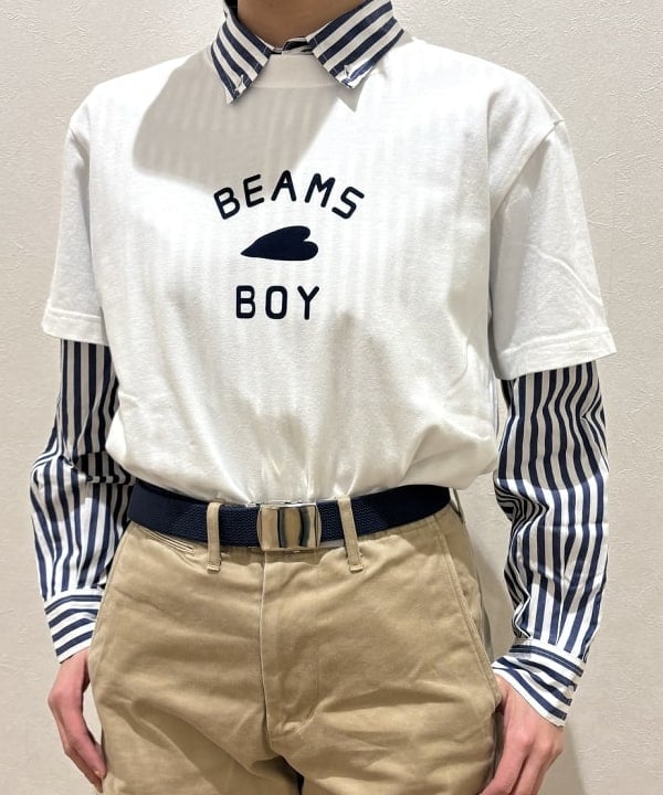 葵さんの「BEAMS WOMEN｜BEAMS BOY / USA テープベルト NEW」を使ったコーディネート