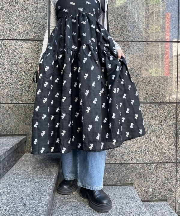 田中 里実さんの「BEAMS WOMEN｜テレコ リブ クルーネック トップス」を使ったコーディネート