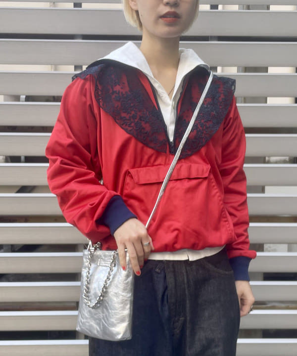 みりさんの「BEAMS WOMEN｜GIANNI CHIARINI / CAMILLA メタリック レザートートバッグ」を使ったコーディネート