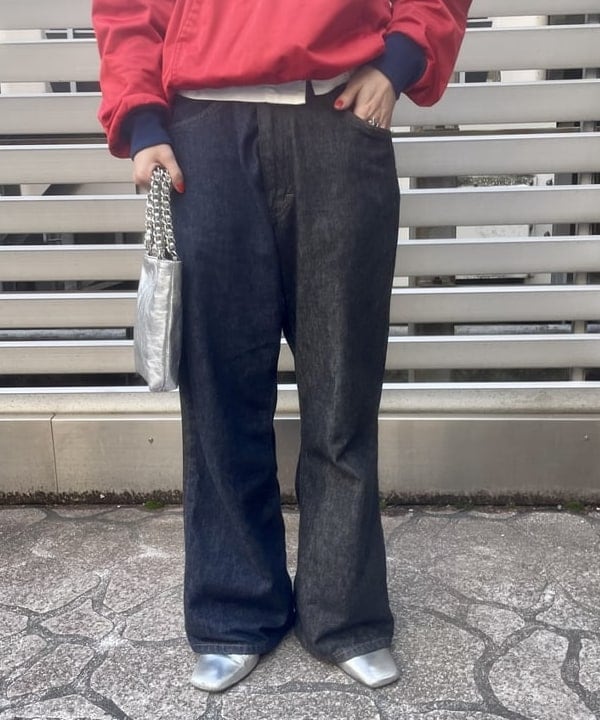 みりさんの「BEAMS WOMEN｜GIANNI CHIARINI / CAMILLA メタリック レザートートバッグ」を使ったコーディネート