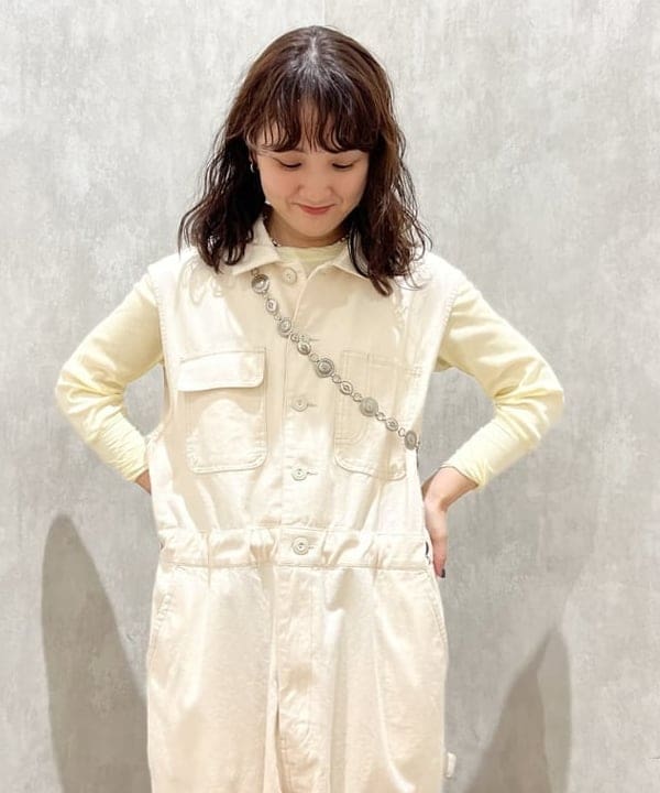るーたまさんの「BEAMS WOMEN｜ARROW NOVELTY × BEAMS BOY / 別注 コンチョ コンビ ベルト」を使ったコーディネート