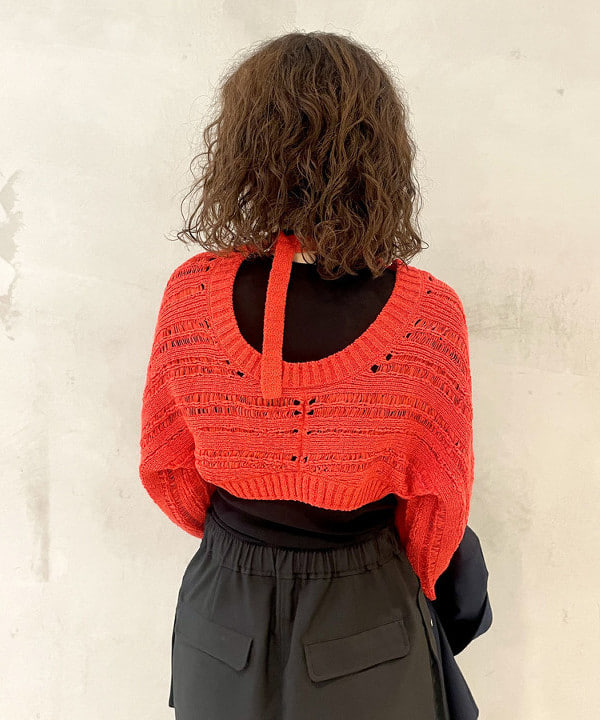 カタヤマ アヤさんの「BEAMS WOMEN｜テレコ リブ クルーネック トップス」を使ったコーディネート