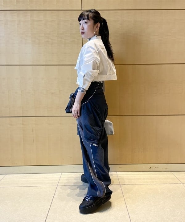 ハルキ　モモナさんの「BEAMS WOMEN｜Ray BEAMS / ベルテッド ビスチェ」を使ったコーディネート