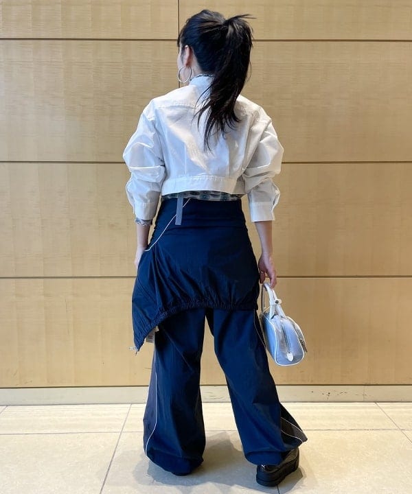 ハルキ　モモナさんの「BEAMS WOMEN｜Ray BEAMS / ベルテッド ビスチェ」を使ったコーディネート