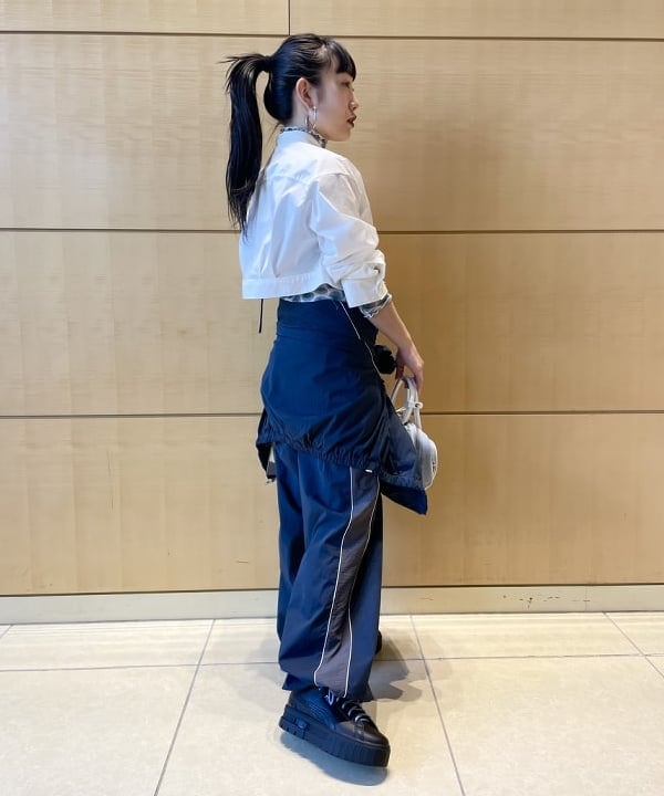 ハルキ　モモナさんの「BEAMS WOMEN｜Ray BEAMS / ベルテッド ビスチェ」を使ったコーディネート