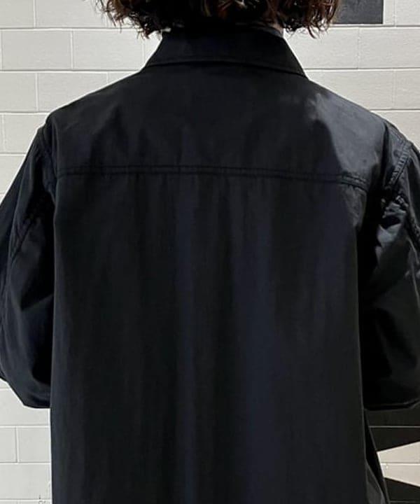 小原 もこさんの「BEAMS WOMEN｜【別注】BUZZ RICKSON'S / シャンブレー ロングスリーブ シャツ」を使ったコーディネート