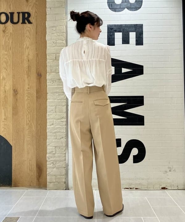坂本 涼花さんの「BEAMS WOMEN｜PAPYRUS / Candy Wrapper レース ハンドバッグ M」を使ったコーディネート