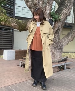 BEAMS HEART BEAMS HEART Time Sale] Over-Yoke Big Coat (Coat