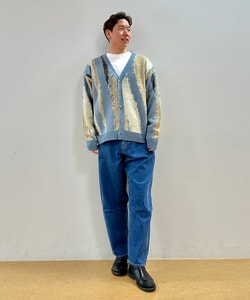 即完品』BEAMS ムートンカーディガン sizeL - メルカリ