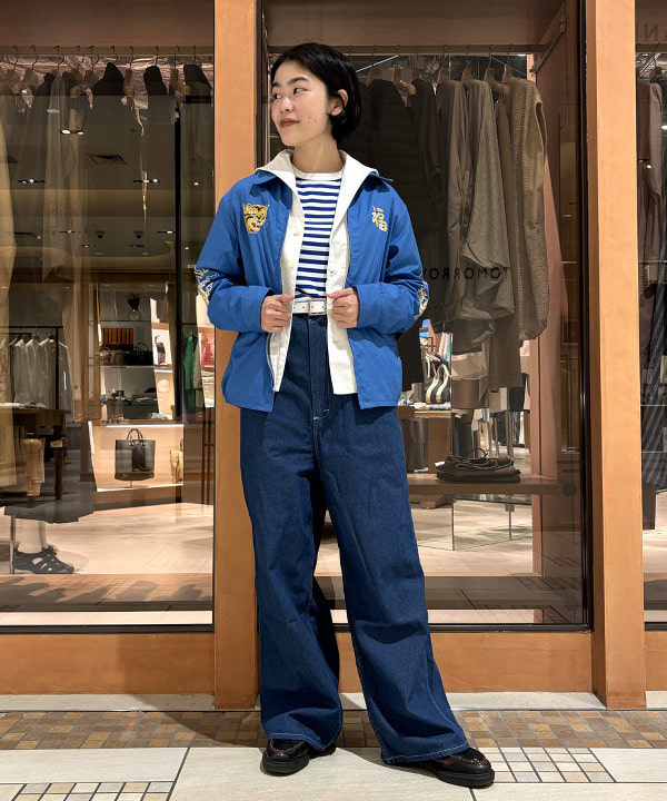 BEAMS BOY / セーラーカラー ロングスリーブ シャツ|BEAMS WOMEN