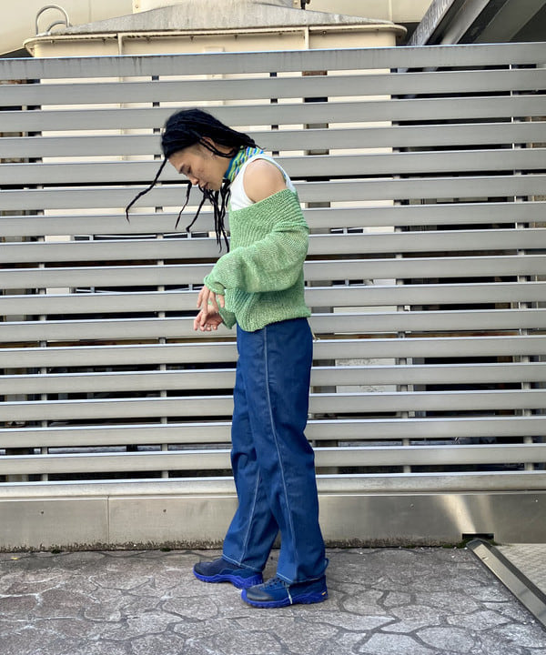 森 凌真さんの「BEAMS WOMEN｜BEAMS BOY / Uネック ビッグ プルオーバー」を使ったコーディネート