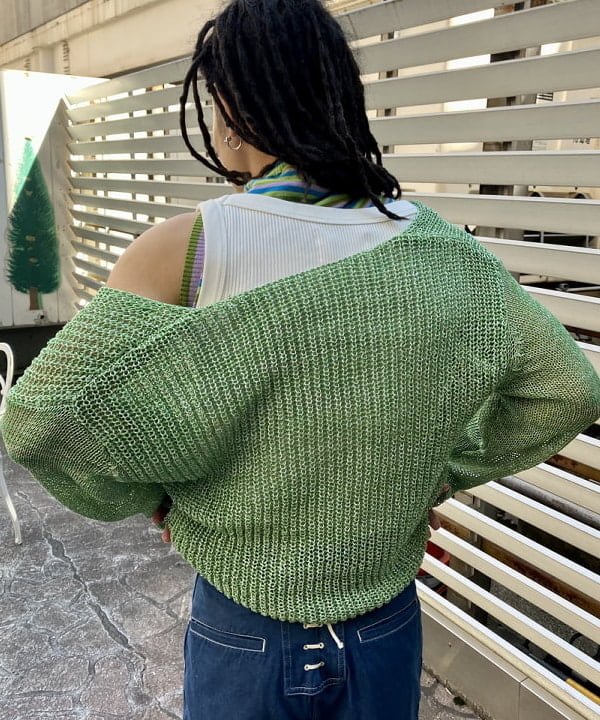 森 凌真さんの「BEAMS WOMEN｜BEAMS BOY / Uネック ビッグ プルオーバー」を使ったコーディネート