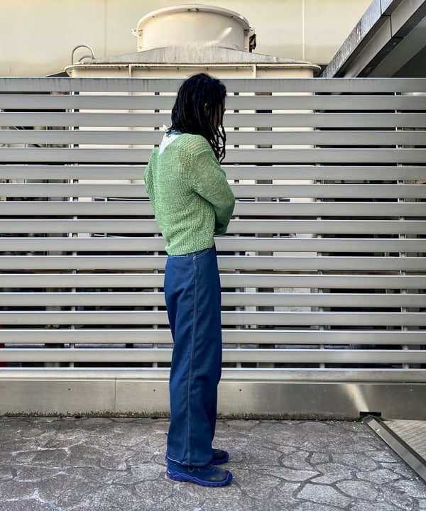 森 凌真さんの「BEAMS WOMEN｜BEAMS BOY / Uネック ビッグ プルオーバー」を使ったコーディネート