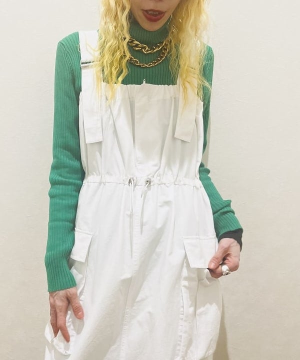 ひるてぃさんの「BEAMS WOMEN｜Ray BEAMS / 14G リブ タートルネック ニット」を使ったコーディネート