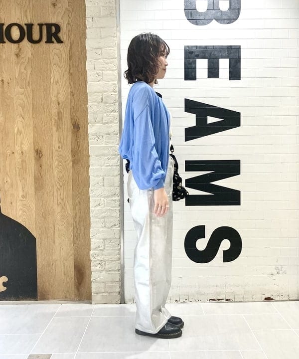 よしだゆりさんの「BEAMS WOMEN｜Ray BEAMS / リブ ツイスト ビスチェ」を使ったコーディネート