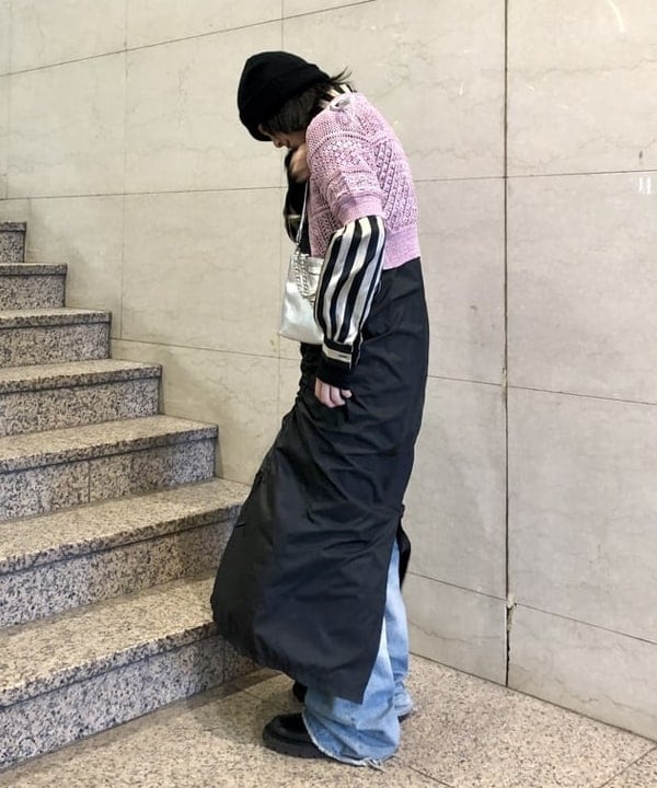 はるひむさんの「BEAMS WOMEN｜Champion × Ray BEAMS / 別注 ギャザー ノースリーブ ワンピース」を使ったコーディネート