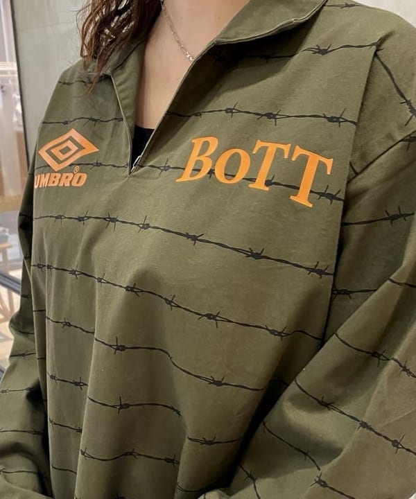UMBRO × BoTT / Pullover Shirt UMBRO x BoTT x BEAMS T pull over shirt